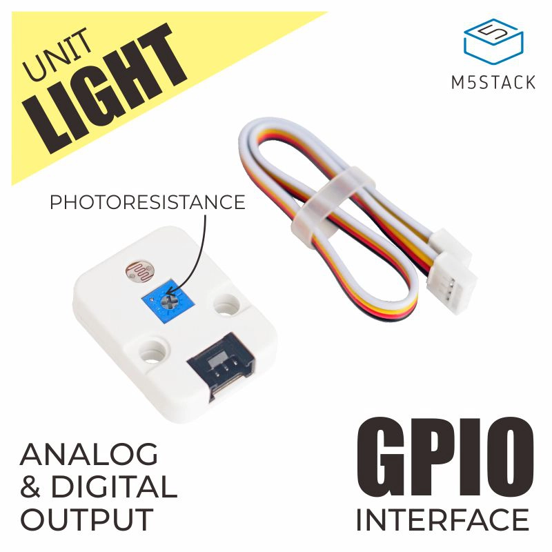 M5Stack Core2 - Offizielle Lichtsensoreinheit M5Stack mit Fotowiderstand