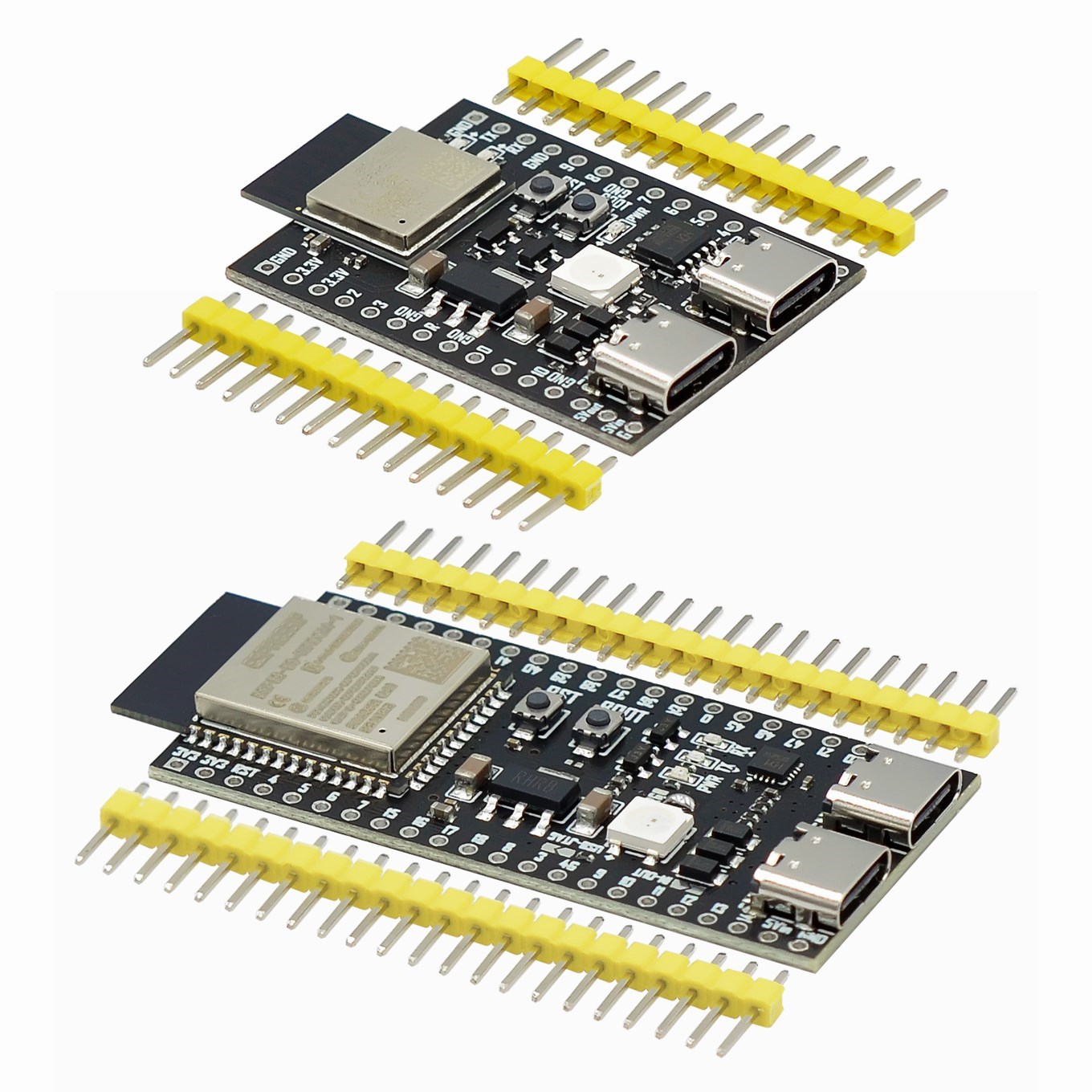 Devkitc - Esp32/ESP32-C3/ESP32-S3 dual type-c entwicklung board core