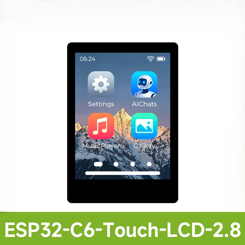 Waveshare Esp32 - Waveshare ESP32-C6 2,8-Zoll-IPS-Kapazitiv-Display-Entwicklungsboard, 240 × 320