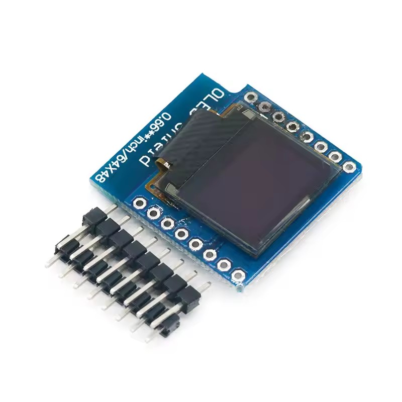 Wemos D1 - Winziger 0,66 Zoll 64x48 SSD1306 I2C
