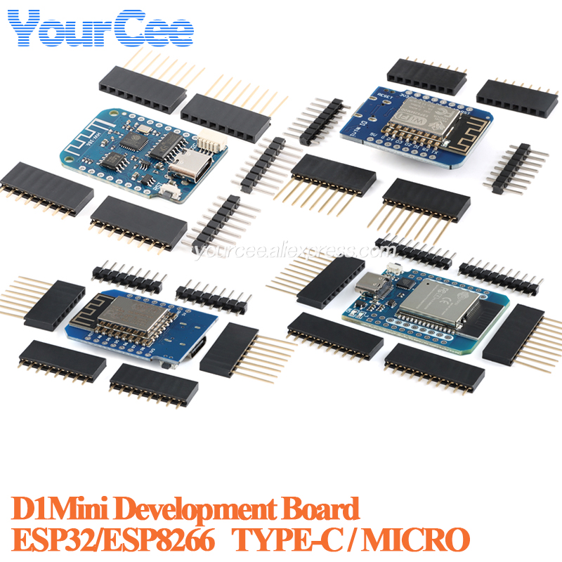 D1 Mini Pro - LOLIN D1 Mini PRO WLAN-Entwicklungsboard-Modul ESP8266
