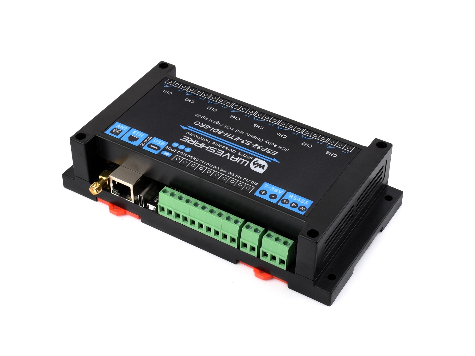 Waveshare Industrial 8-Kanal E – Waveshare Esp32 Bewertung und Preis