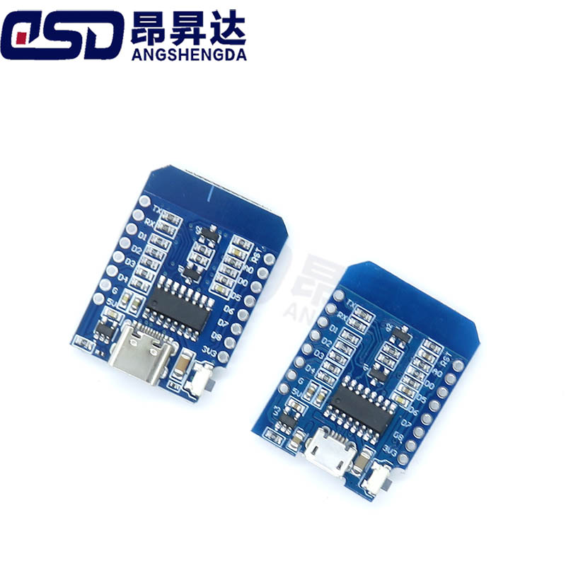 Wemos D1 Mini TYPE-C/MICRO USB – Nodemcuv2 Bewertung und Preis