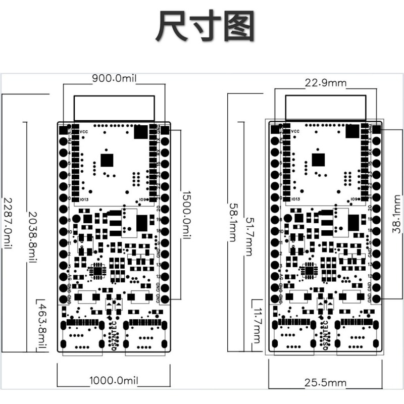 ESP32-C6-N16 Core Board ESP32- – Devkitc Bewertung und Preis