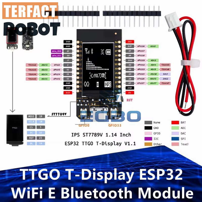 TTGO T-Display ESP32 WiFi- und – Ttgo Tdisplay Bewertung und Preis