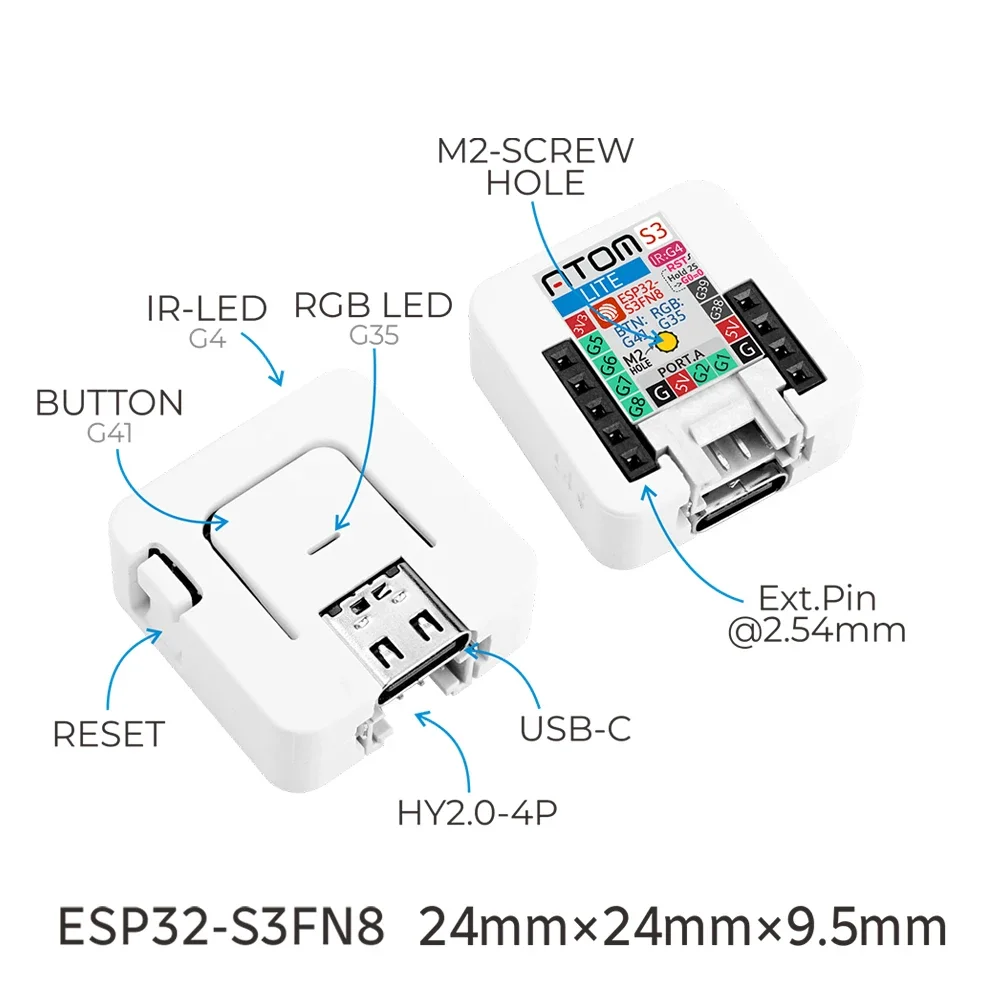M5Stack AtomS3-Lite ESP32-S3 E – M5Stack Bewertung und Preis