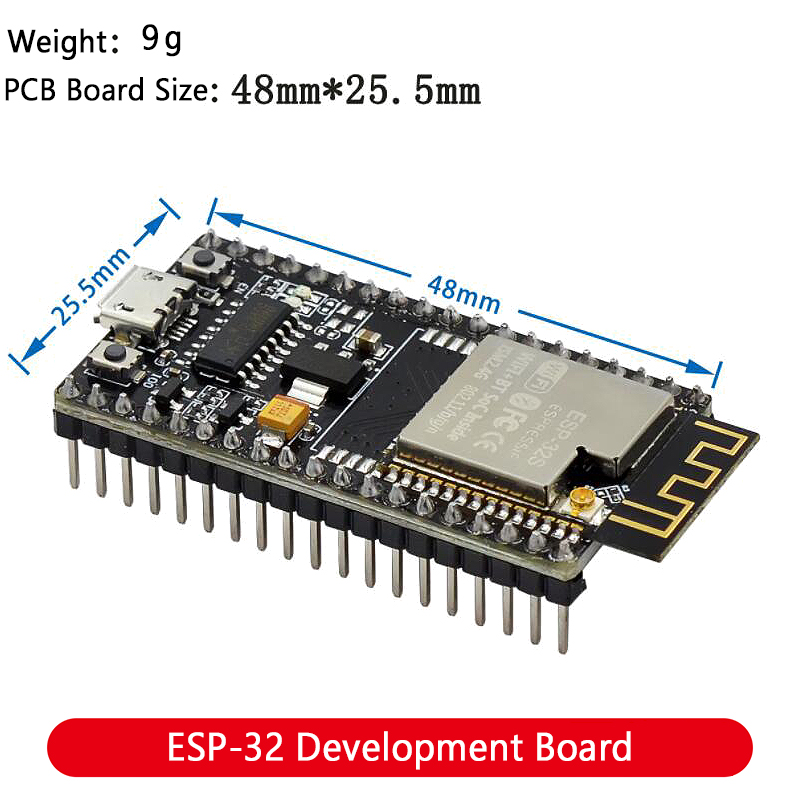 NodeMCU ESP-32S ESP-WROOM-32E  – Nodemcu 32S Bewertung und Preis