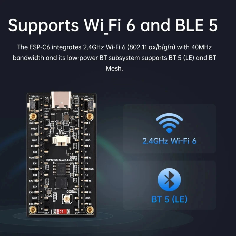 ESP32-C6 1,9-Zoll-LCD-Bildschi – Doit Esp32 Bewertung und Preis