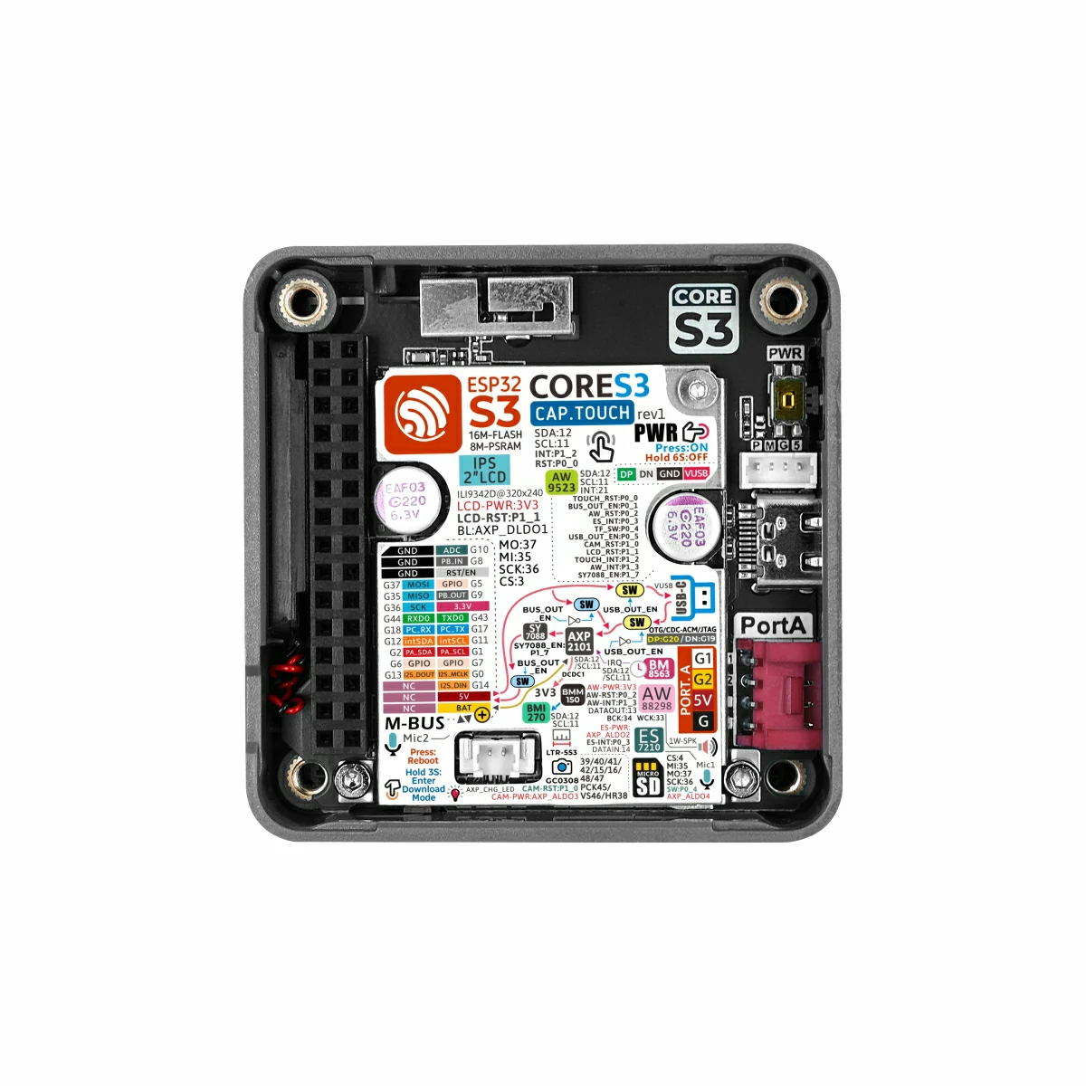 M5Stack CoreS3 Lite Programmie – Doit Esp32 Bewertung und Preis