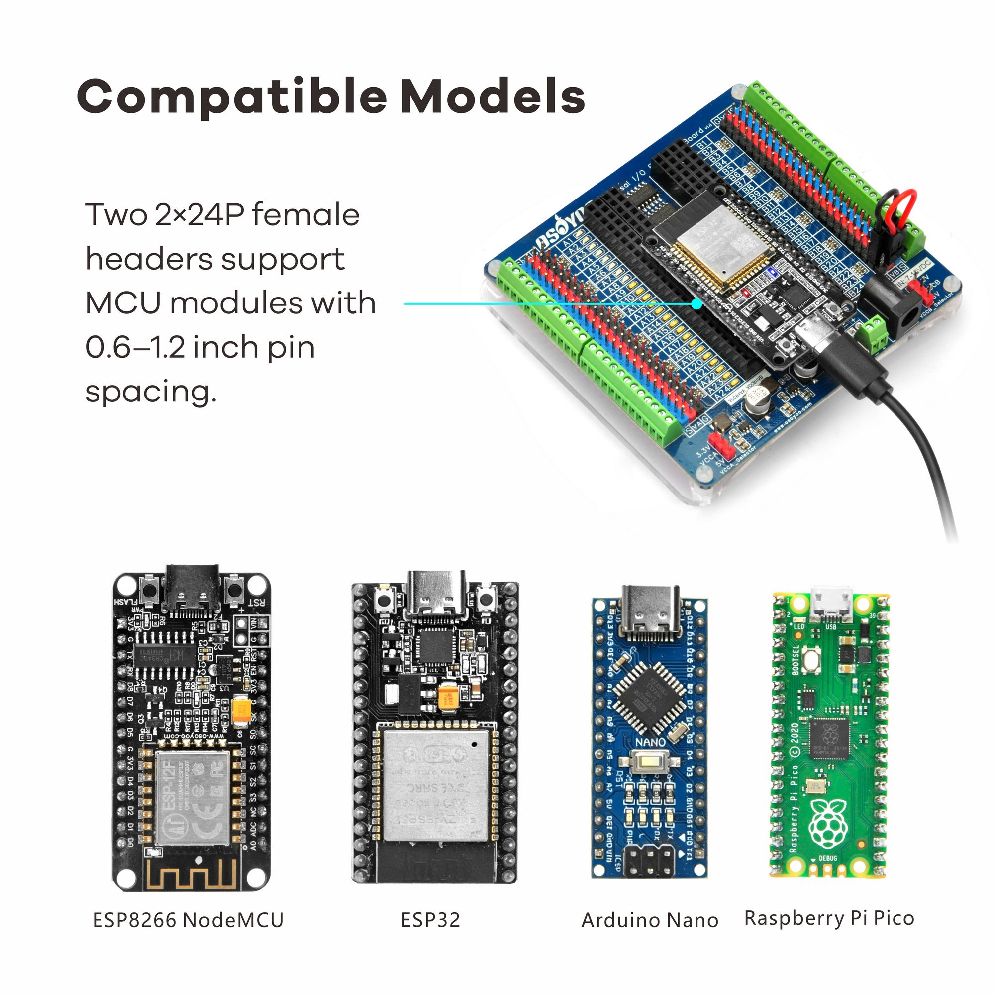 OSOYOO Universal IO Breakout B – Nodemcuv2 Bewertung und Preis